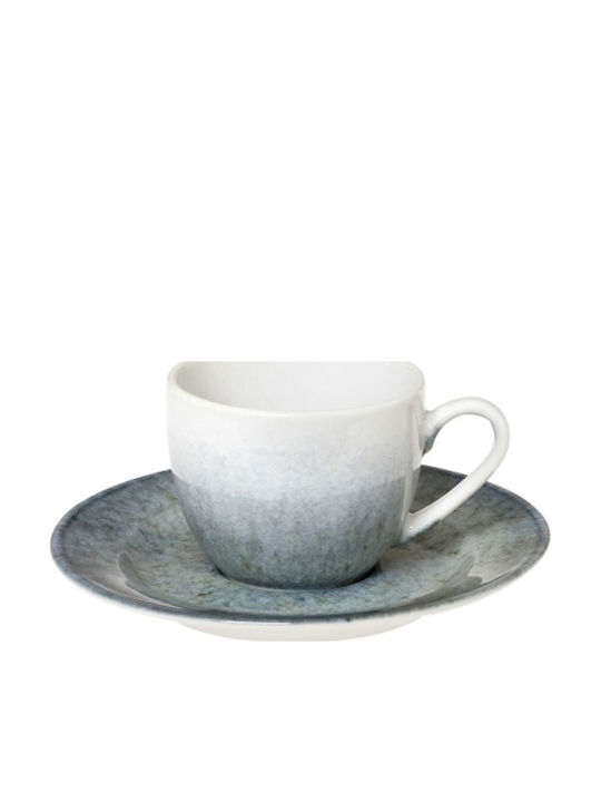 Cryspo Trio Cup Coffee Porcelain Blue 110ml