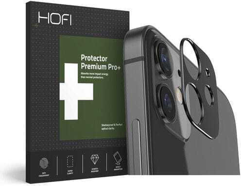 Camera Protection Metal Frame Black for the iPhone 12 mini