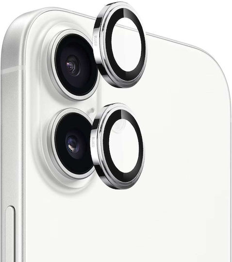 Blueo Lens Glass Camera Protection Tempered Glass Silver for the iPhone 17