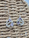 Silver Plated Women's Earrings Amethyst Tayié