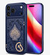 Spigen Ultra Hybrid T Umschlag Rückseite Silikon / Kunststoff Blau (iPhone 17 Pro)