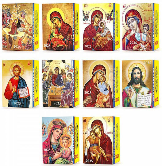 Ydrogeios Daily Jurnal de perete 2026 4x6cm (desene și modele diverse)
