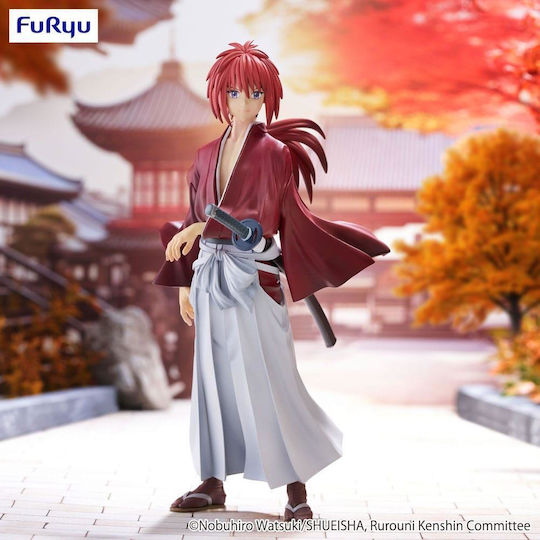 Rurouni Kenshin Kenshin Himura Statue Trio Try It 19cm