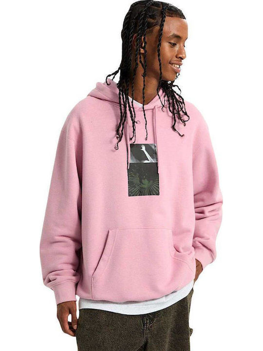 Vans Transcend Φούτερ Pink με Κουκούλα