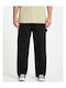 Men's Jeans Pants with Loose Tapered Fit Black