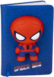 Cerda Spiderman Squishy Παιδικό Ριγέ A5 Μπλε