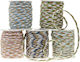 Dreifarbige Baumwollschnürsenkel 40813-94 Öl