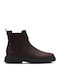 Leather Brown Chelsea Boots