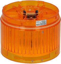Φωτεινός Σηματοδότης Patlite Lr7-e-y 70mm Orange
