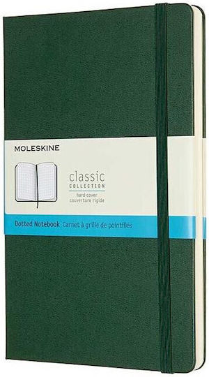 Cover Notizbuch mit Punkten und Gummiband Mehrfarbig