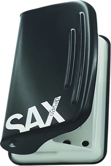 Perforator Sax 12 Foi 11x6.5cm Sax 218 Negru