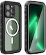 Redpepper Ip68 Dot 360 Full Cover Σιλικόνης Αδιάβροχο Μαύρο (iPhone 13)