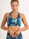 Frauen Sport-BHs Sport-BH Hellblau