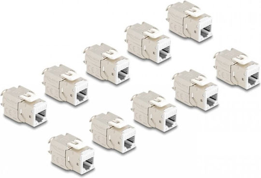 DeLock Keystone LSA RJ45 Cat.6a 10τμχ 88119
