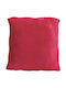 Das Home Weihnachtsdekoratives Kissen Platz Rot 40x40cm
