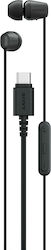 Sony Ier-ex15c In-ear Handsfree Ακουστικά με Βύσμα USB-C Μαύρο