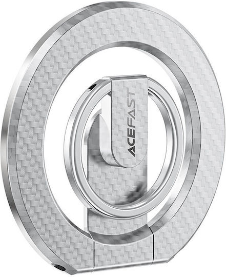 Acefast E25 Ring Holder Κινητού σε Ασημί χρώμα