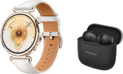 Huawei Watch GT 6 41mm White Leather + Huawei Freebuds SE 3 Black Huawei Watch GT 6 41mm White Leather + Huawei Freebuds SE 3 Black