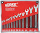Set Chei Poligonale Germane 12 Bucăți 6-22mm V35306 Verke