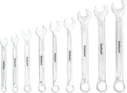 Combination Wrenches C.v 9 Pcs Fortum 4730202 6-19mm Combination Wrenches C.v 9 Pcs Fortum 4730202 6-19mm
