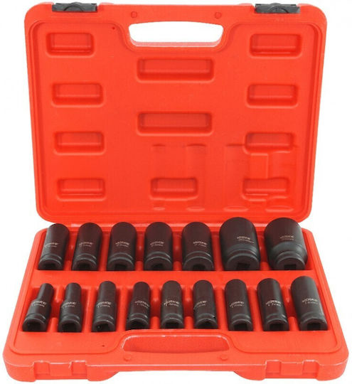 Set Chei Tubulare 1/2" 10-32mm V39462 Verke