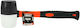 Rubber Hammer Verke Fiberglass Handle 660g V86553
