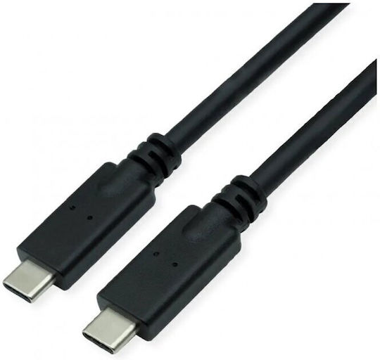 Roline USB 3.2 Type C към Type C кабел Emark 85W 7м Черен Roline 11.02.9067