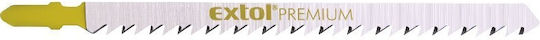 Set 5 Lame Pentru Fierăstrău Pendular Verticale Extol Premium 126 X 4.0 Mm Hcs
