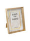 Wooden Photo Frame with Gold Frame