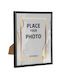 Wooden Photo Frame With Black Frame