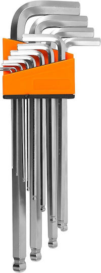 Hex Key Set 12 Pcs Crv V35507 Verke
