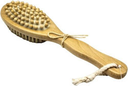 Nipavo Wooden Massage Brush Cactus Fibre