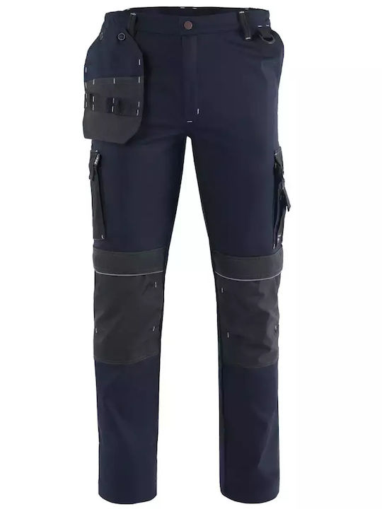 Axon Παντελόνι Εργασίας Navy Μπλε