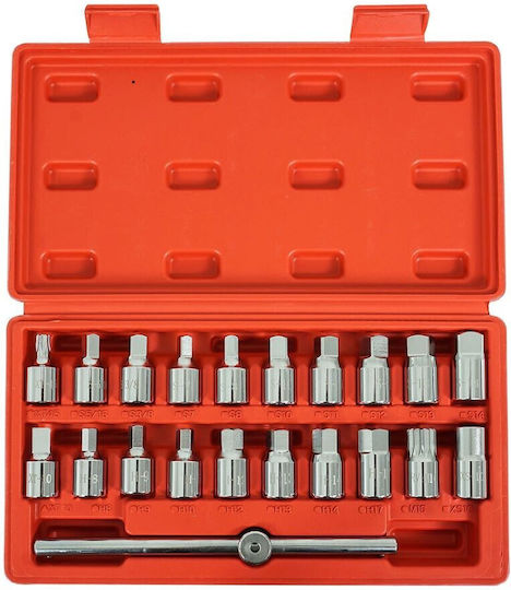 Set 21 Wrenches Oil Cap V86215 Verke