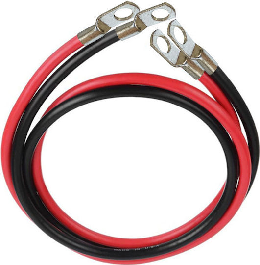 50 Mm² Kabelsatz Verbindung Zwischen Batterie Inverter 1,5 M Rot 1,5 M Schwarz