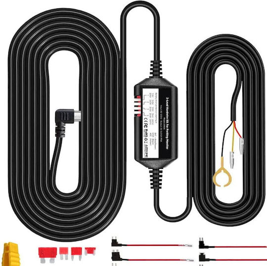 Azdome Cablu de Alimentare Kit Monitorizare Mișcare Modele Azdome Jyx04 M300 M300s 12 24V la 5V 3A Micro USB