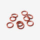 Kit 20 Stück O-Ring Flügel Blech Mares