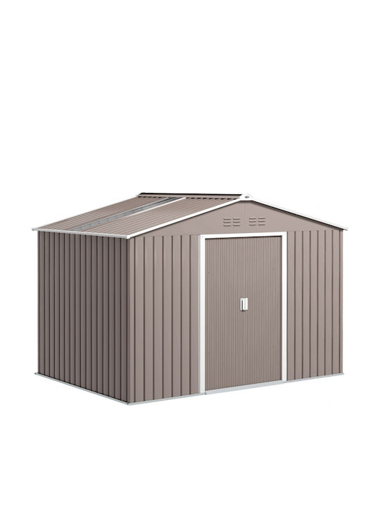 Metallic Garden Warehouse Gray L2.77xW1.95xH1.92cm