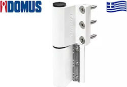 Domus 6850l Scharnier Aus Aluminium Perimeter Doppel Schwer Typ Weiß