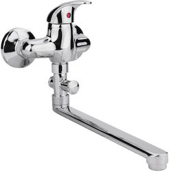 Extol Combined Faucet 30 Cm Long Spout Shower Valve