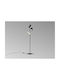 Nimes Floor Lamp H41.5xW23.5cm. with Socket for Bulb GU10 Black