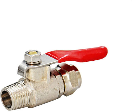 Brass Water Switch Line – Quick Connect In Line 3/8″ Male Thread Connector 1/4″ Water Filters