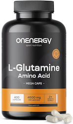 OnEnergy L-glutamine 4500mg 400 Κάψουλες OnEnergy L-glutamine 4500mg 400 Κάψουλες