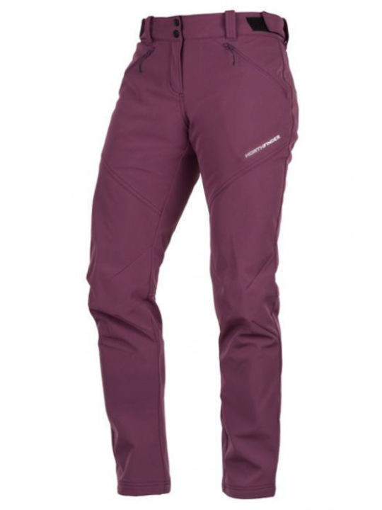 Northfinder Dark Women's Hiking Long Trousers Purple