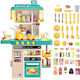 Rovo Bucătărie pentru copii Μπεζ-Πράσινο 50buc