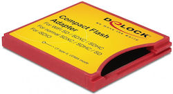 Delock Compact Flash Type Ii To Isdio Wifi Sd Sdhc Sdxc Adapter Delock 62542