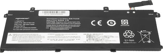 Movano Battery Lenovo Thinkpad T490 T495 P43s P14s