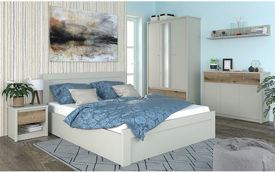 Karin Κρεβάτι Υπέρδιπλο για Στρώμα 160x200cm