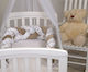 Amy Crib Bumpers Braided Inside Beige 21x180cm