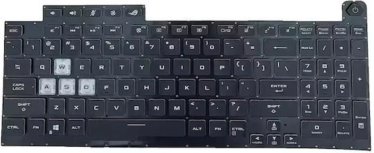Лаптоп Клавиатури Backlit Keyboard Asus V185026js1 Us Mentor Premium